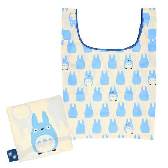 My Neighbor Totoro Tote Bag - Totoro Silhouette Blå Marushin