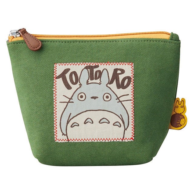 My Neighbor Totoro Pouch - Totoro Autumn Green Marushin
