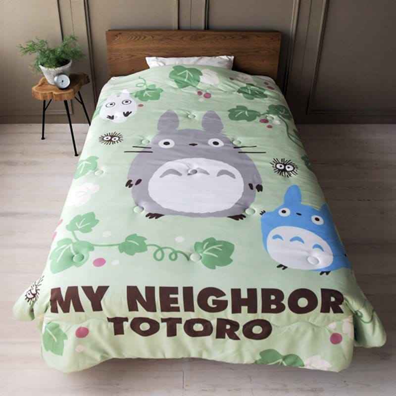 My Neighbor Totoro Natsu Komforttäcke Totoro Grönt Löv