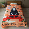 Spirited Away Natsu Täcke No Face & Blommor