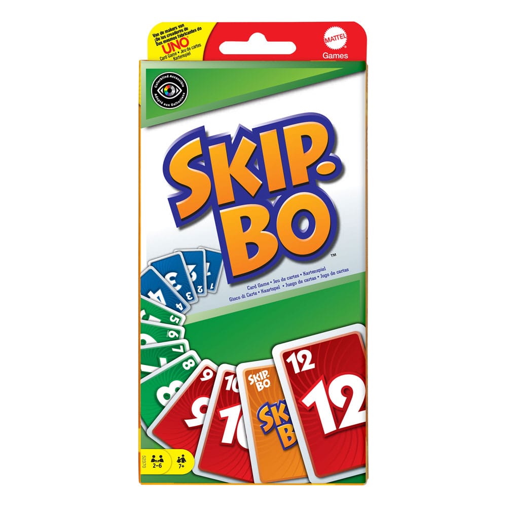 Skip-Bo Kortspel - Det Ultimata Sekvenskortspelet Mattel