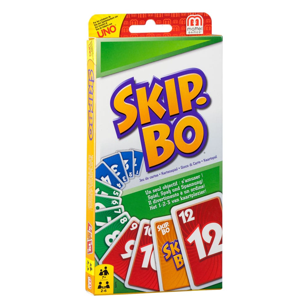 Skip-Bo Kortspel - Det Ultimata Sekvenskortspelet Mattel
