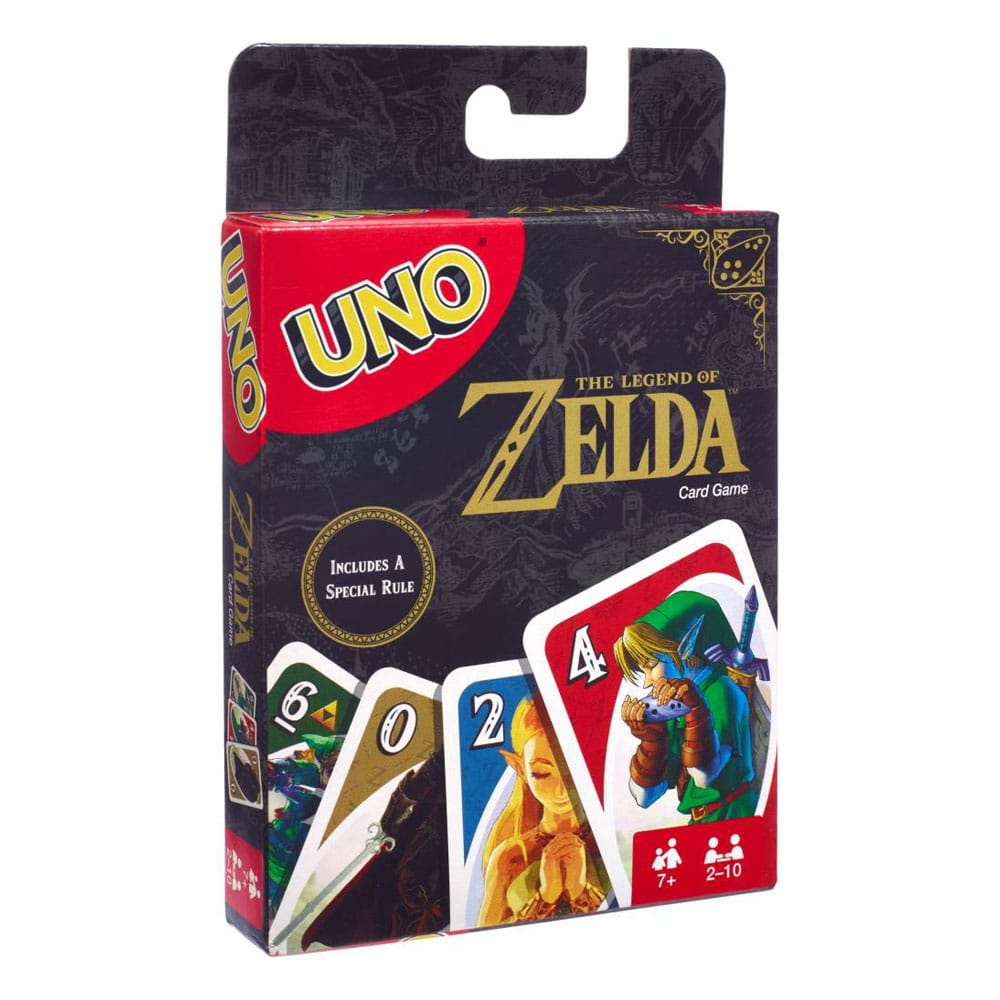 The Legend of Zelda UNO Kortspel - Europeisk Exklusiv Mattel