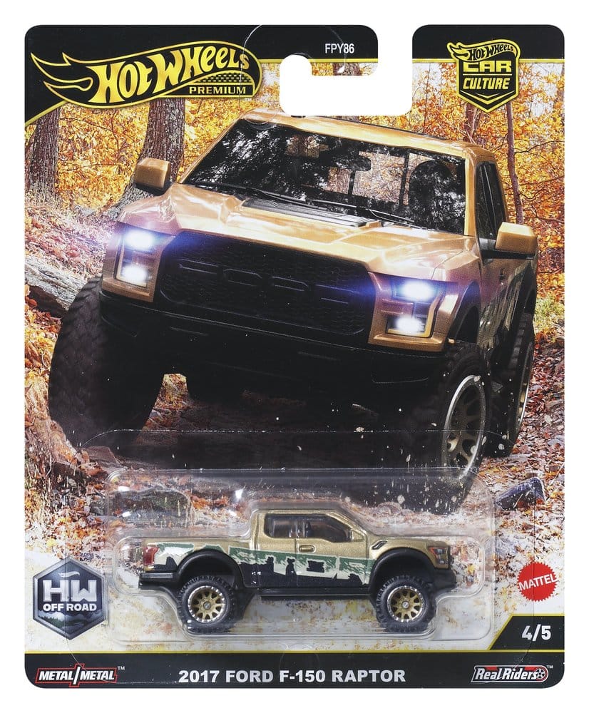 Hot Wheels Premium Die-Cast Vehicle Set 1/64 Scale Car Culture 976H Assortment (10)