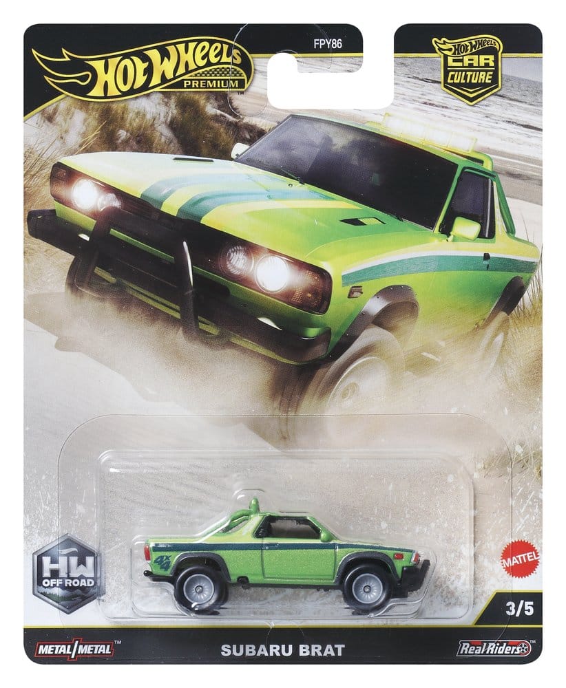 Hot Wheels Premium Die-Cast Vehicle Set 1/64 Scale Car Culture 976H Assortment (10)