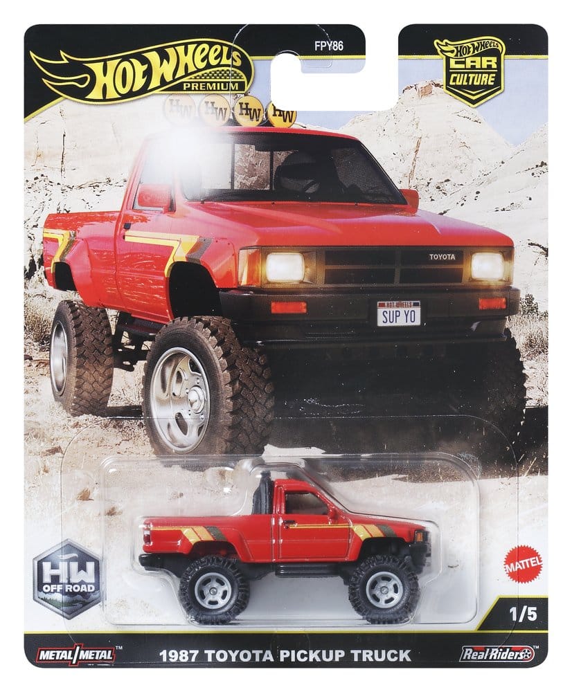 Hot Wheels Premium Die-Cast Vehicle Set 1/64 Scale Car Culture 976H Assortment (10)