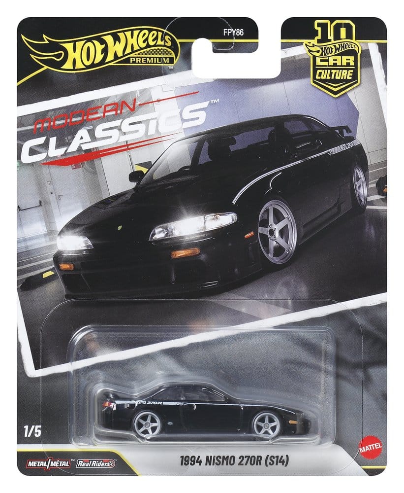 Hot Wheels Premium Die-Cast 1/64 Car Culture 976R Assortment (10)