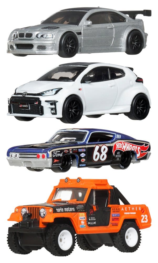 Hot Wheels Premium Die-Cast Vehicle 1/64 Boulevard 978G Assortment (10)