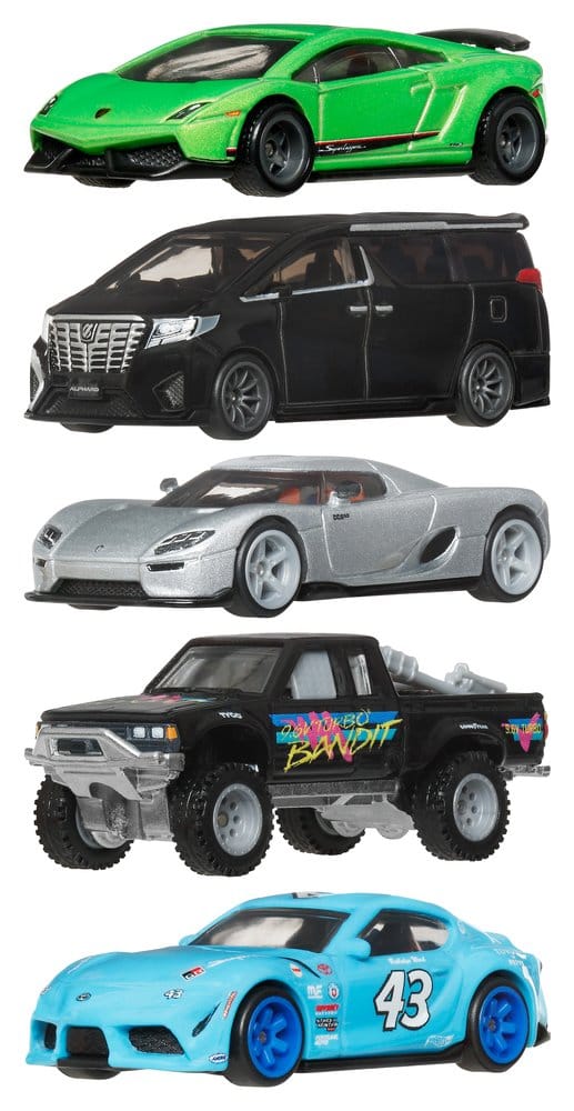 Hot Wheels Premium Die-Cast Vehicle 1/64 Boulevard 978H Assortment (10)