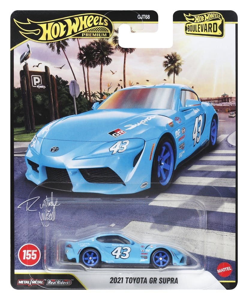 Hot Wheels Premium Die-Cast Vehicle 1/64 Boulevard 978H Assortment (10)
