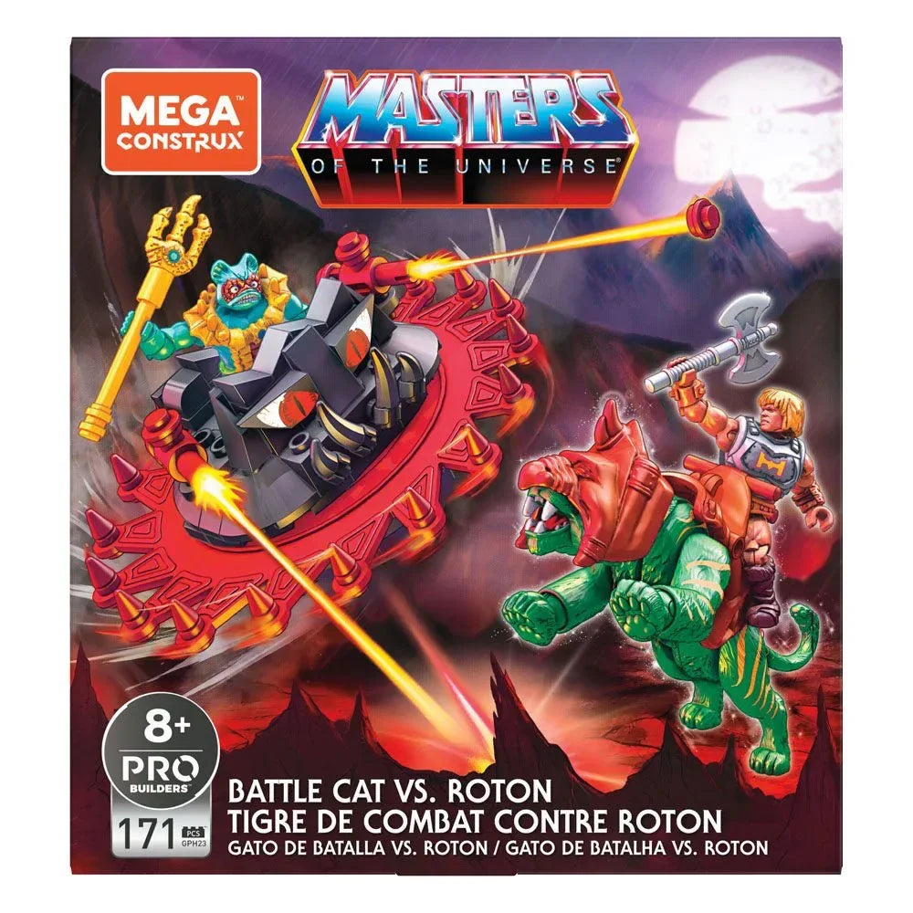 Masters of the Universe Mega Construx Probuilders Battle Cat vs. Roton Nerdbutiken