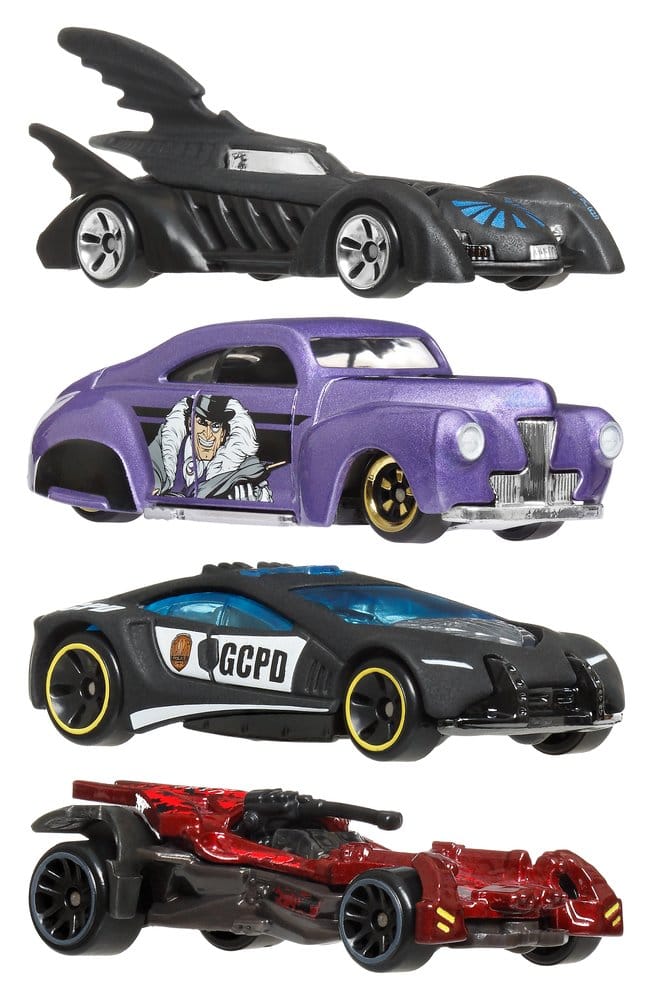 Batman Hot Wheels Silver Series Die-Cast Vehicle 1/64 979R Assortment (24)