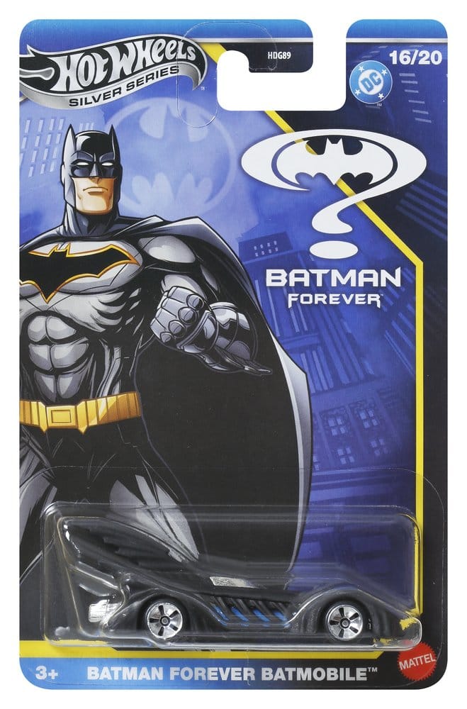 Batman Hot Wheels Silver Series Die-Cast Vehicle 1/64 979R Assortment (24)
