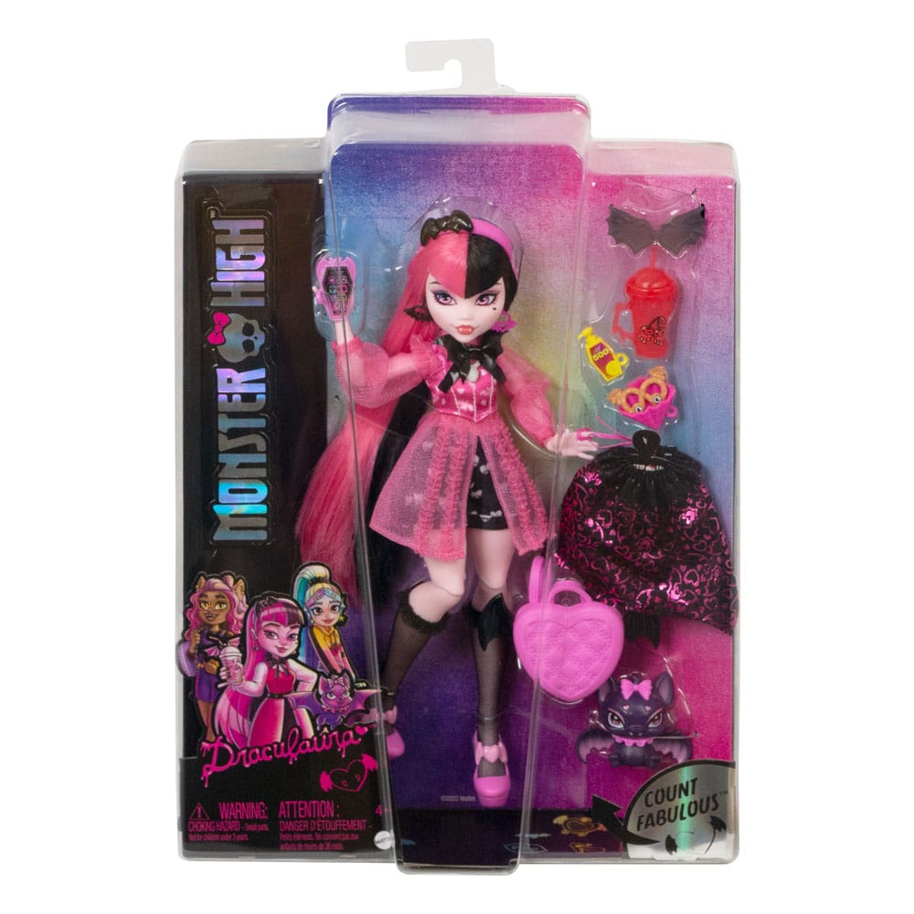 Monster High Docka Draculaura 25 cm Mattel