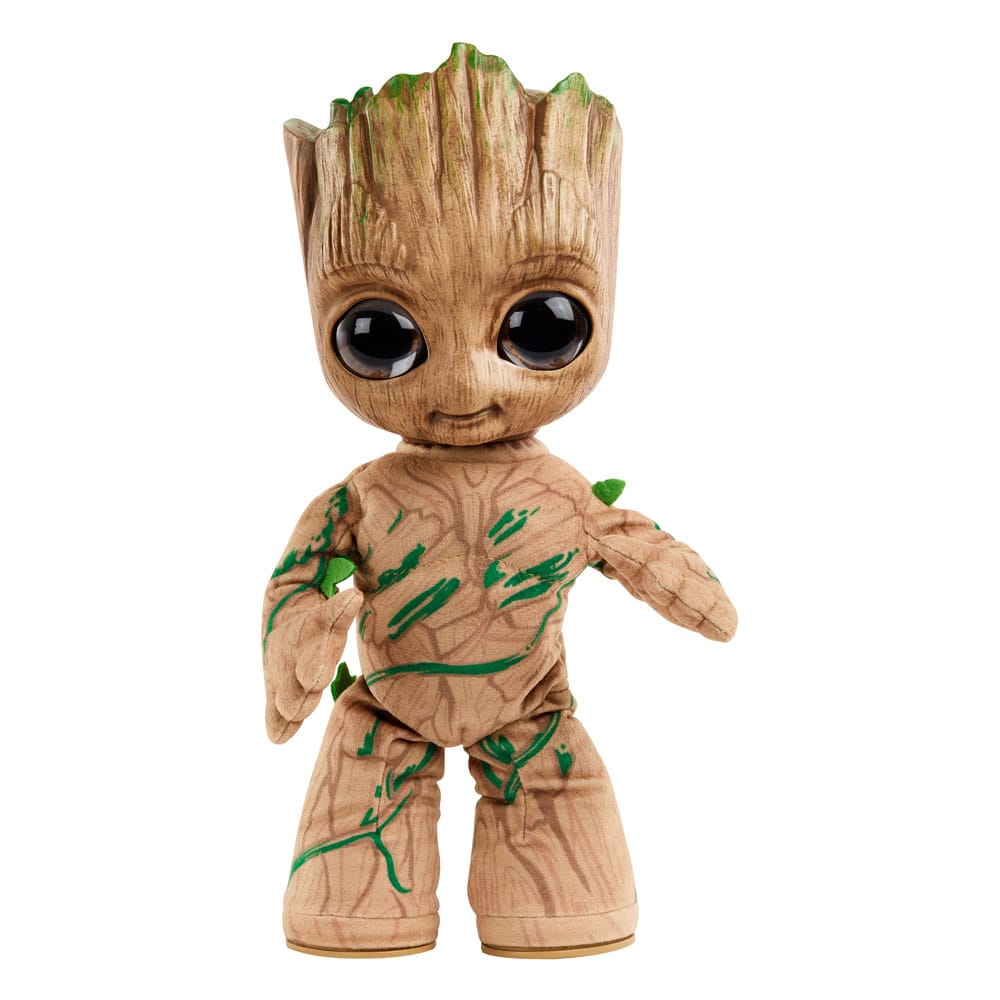 I Am Groot Elektronisk Plush Figur - Groovin' Groot 28 cm Mattel