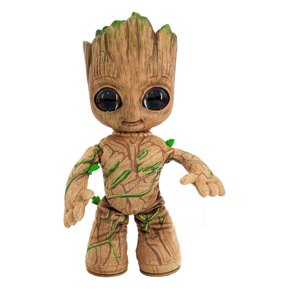 I Am Groot Elektronisk Plush Figur - Groovin' Groot 28 cm Mattel