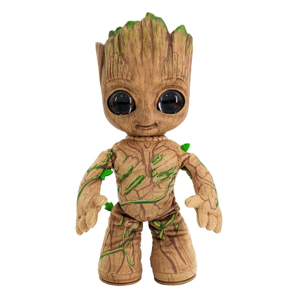 I Am Groot Elektronisk Plush Figur - Groovin' Groot 28 cm Mattel