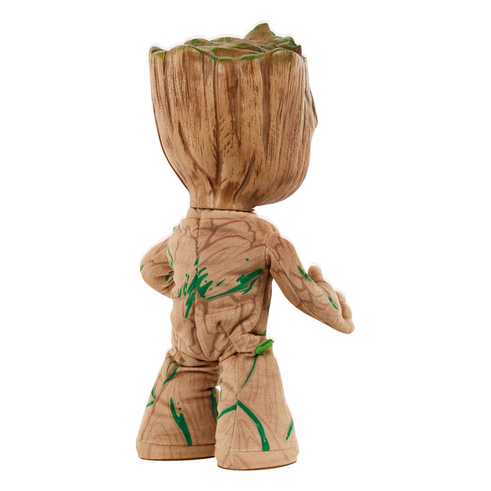I Am Groot Elektronisk Plush Figur - Groovin' Groot 28 cm Mattel