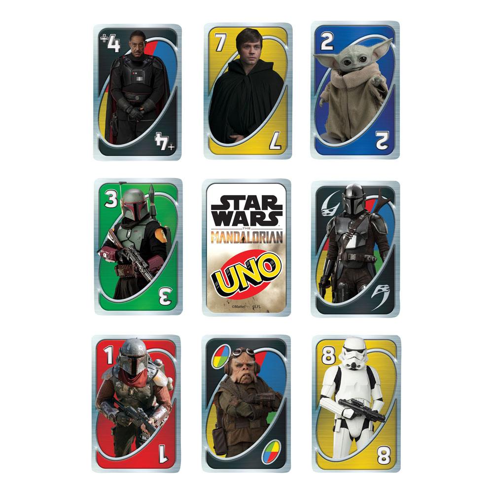 Star Wars: The Mandalorian UNO Kortspel