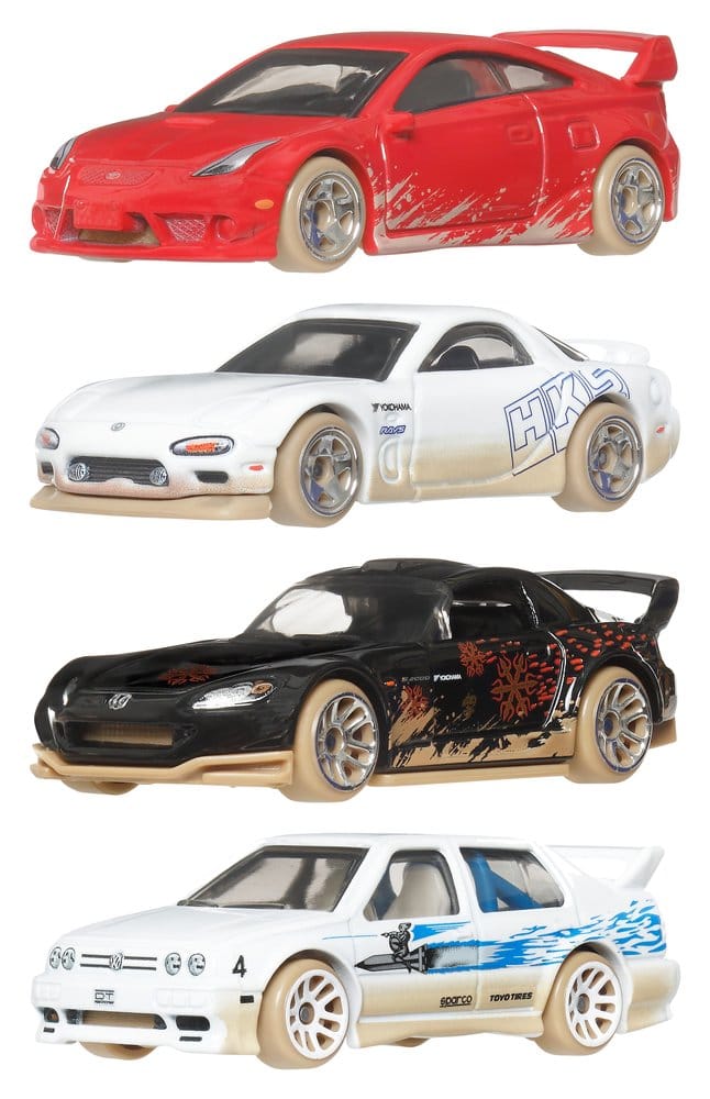 Fast & Furious Hot Wheels Silver Series Die-Cast Vehicle Range 1/64 979P Assortment (24)