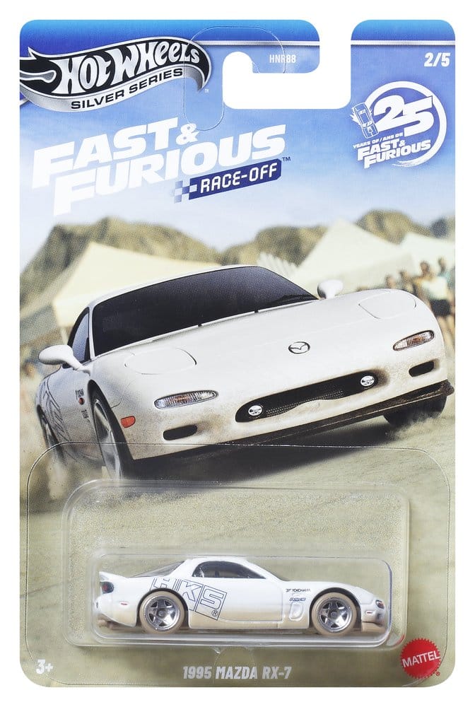 Fast & Furious Hot Wheels Silver Series Die-Cast Vehicle Range 1/64 979P Assortment (24)
