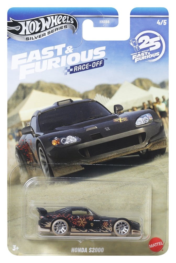 Fast & Furious Hot Wheels Silver Series Die-Cast Vehicle Range 1/64 979P Assortment (24)