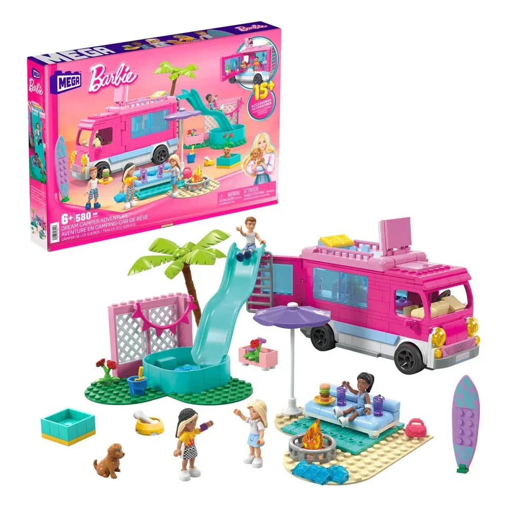 Barbie MEGA Byggsats Dröm Husvagn Äventyr Mattel