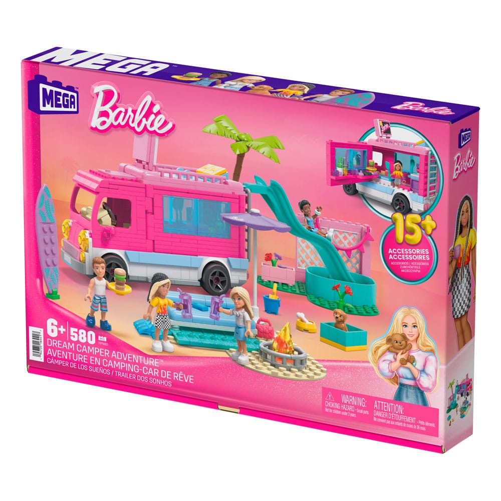 Barbie MEGA Byggsats Dröm Husvagn Äventyr Mattel