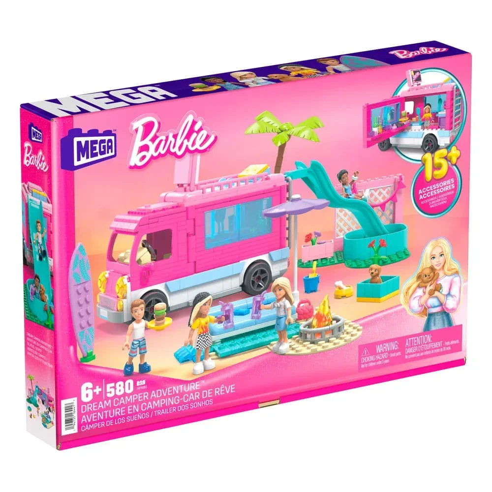 Barbie MEGA Byggsats Dröm Husvagn Äventyr Mattel