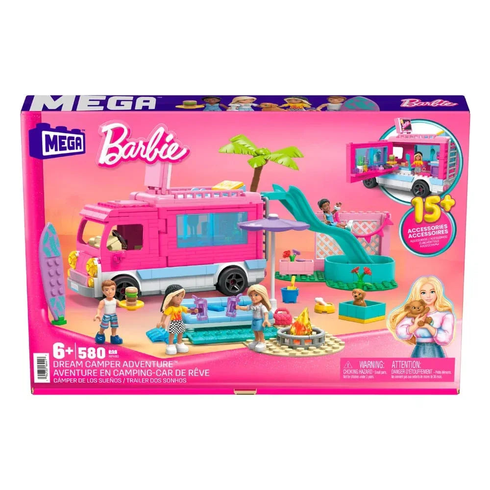 Barbie MEGA Byggsats Dröm Husvagn Äventyr Mattel