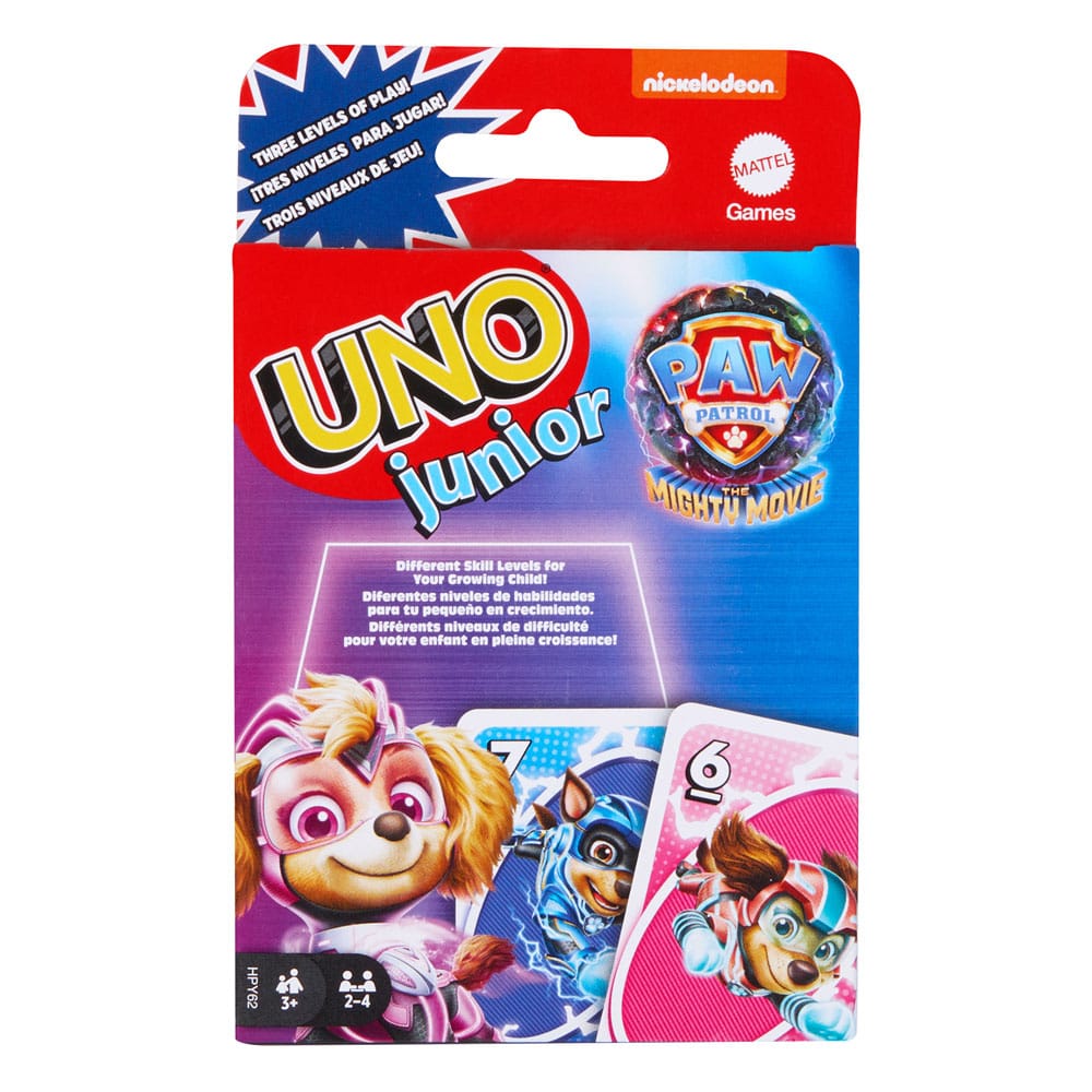 PAW Patrol: The Mighty Movie UNO Junior Kortspel Mattel