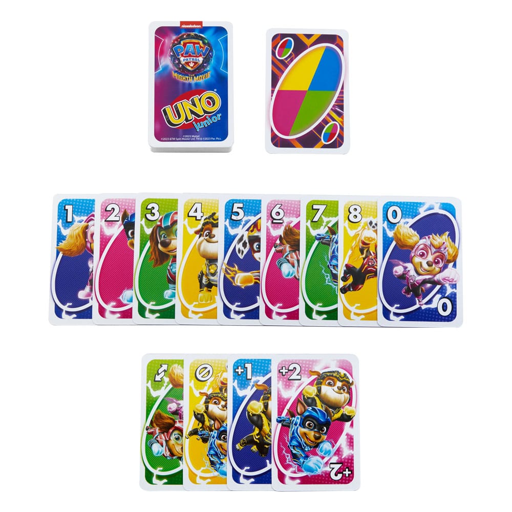 PAW Patrol: The Mighty Movie UNO Junior Kortspel Mattel