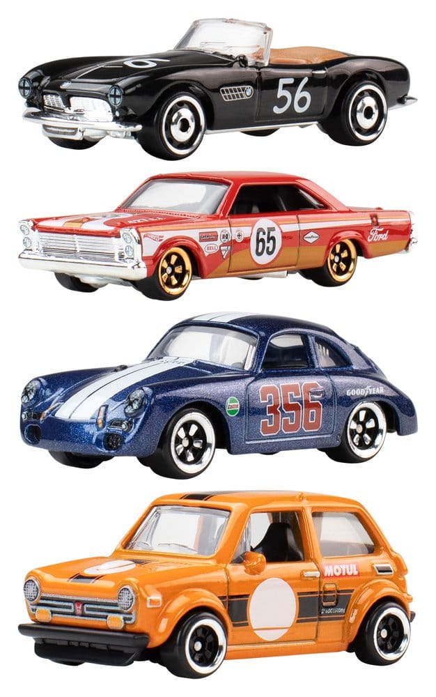 Hot Wheels Silver Series Die-Cast Vehicle Model 1/64 Vintage 979J Assortment (10)