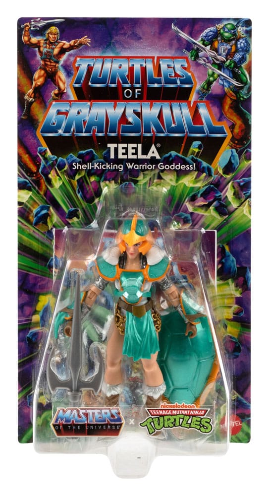 MOTU x TMNT: Turtles of Grayskull Actionfigur Teela 14 cm Mattel