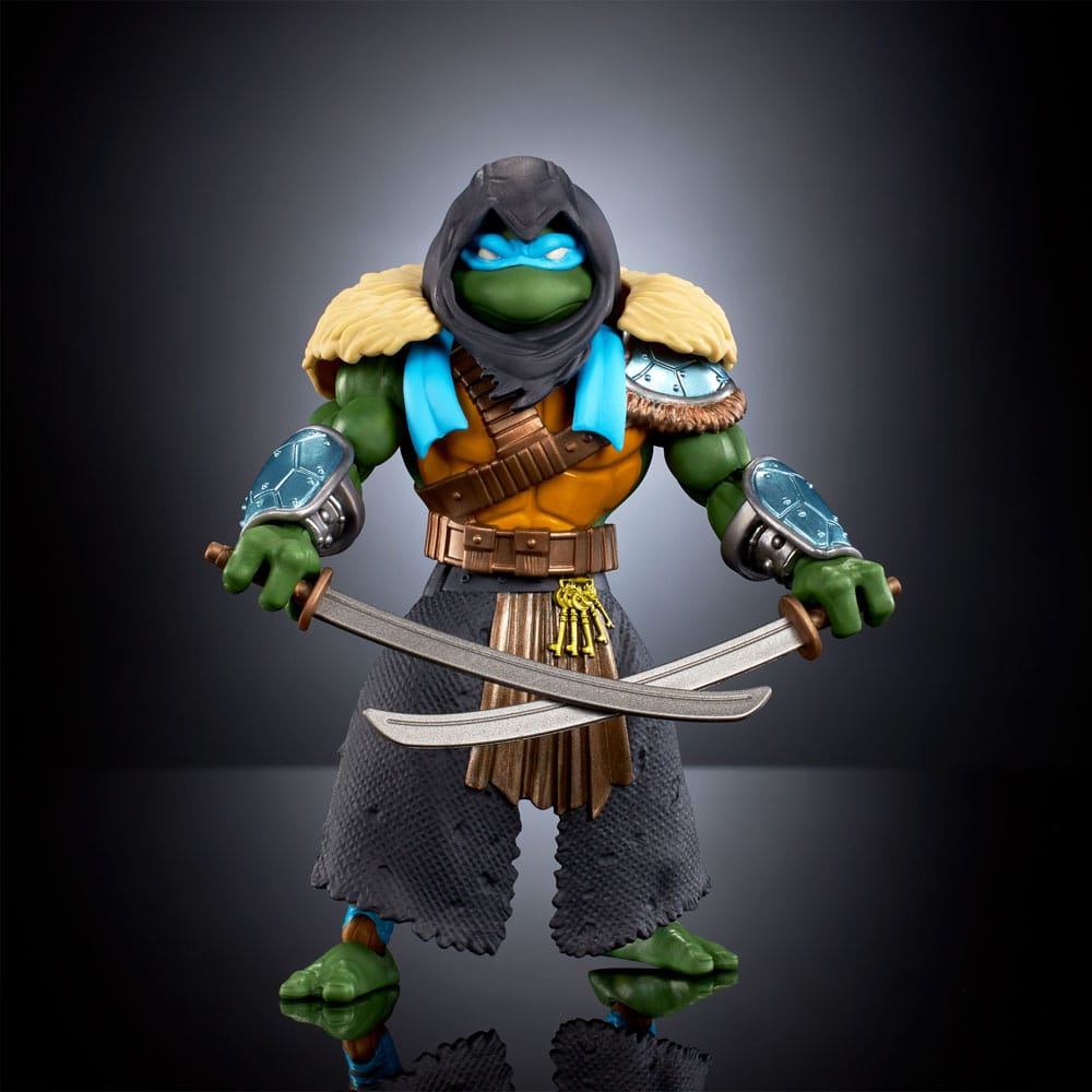 MOTU x TMNT: Turtles of Grayskull Stealth Armor Leonardo 14 cm Mattel