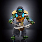 MOTU x TMNT: Turtles of Grayskull Stealth Armor Leonardo 14 cm Mattel