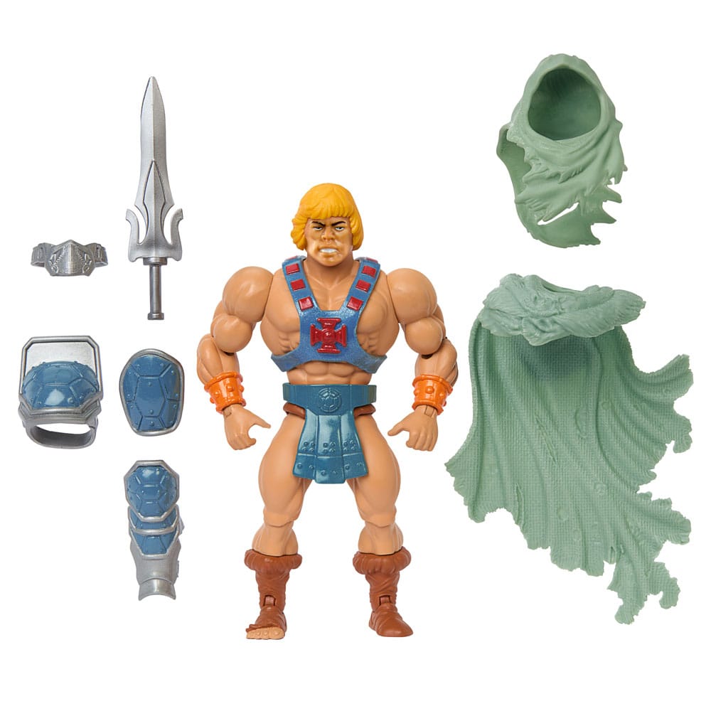 MOTU x TMNT: Turtles of Grayskull Stealth He-Man Actionfigur 14 cm Mattel