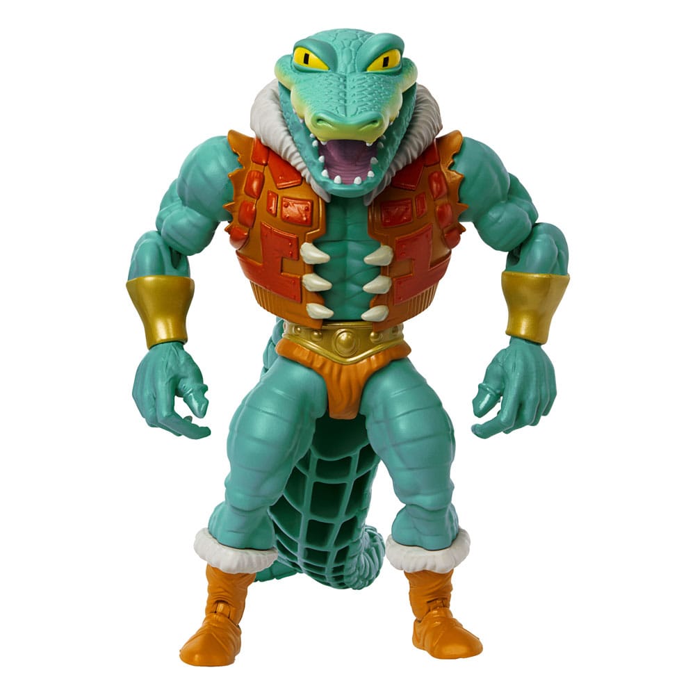MOTU x TMNT: Sköldpaddorna från Grayskull Deluxe Action Figur Leatherhead 14 cm
