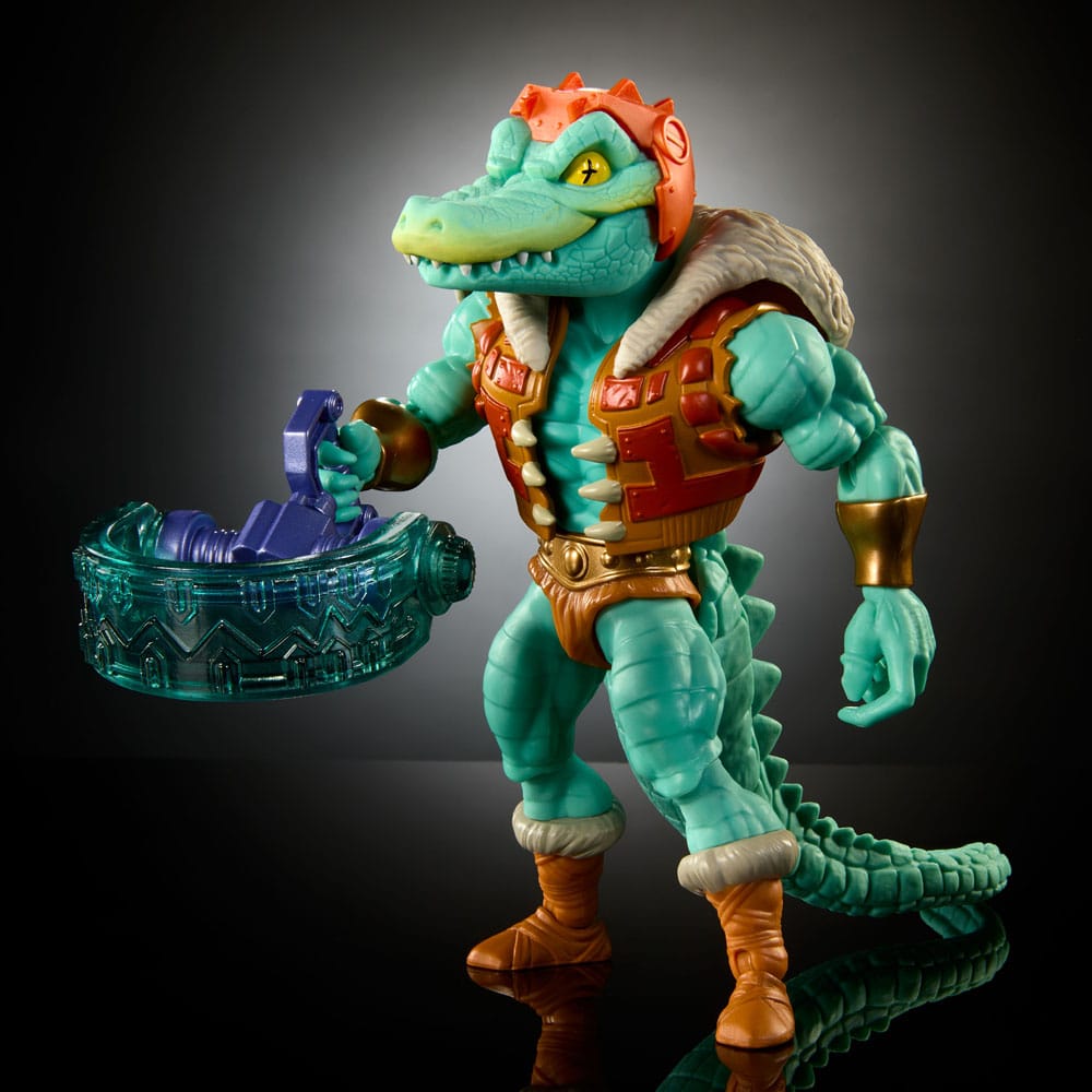 MOTU x TMNT: Sköldpaddorna från Grayskull Deluxe Action Figur Leatherhead 14 cm