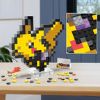 Pokémon MEGA Byggset Pikachu Pixel Art Mattel