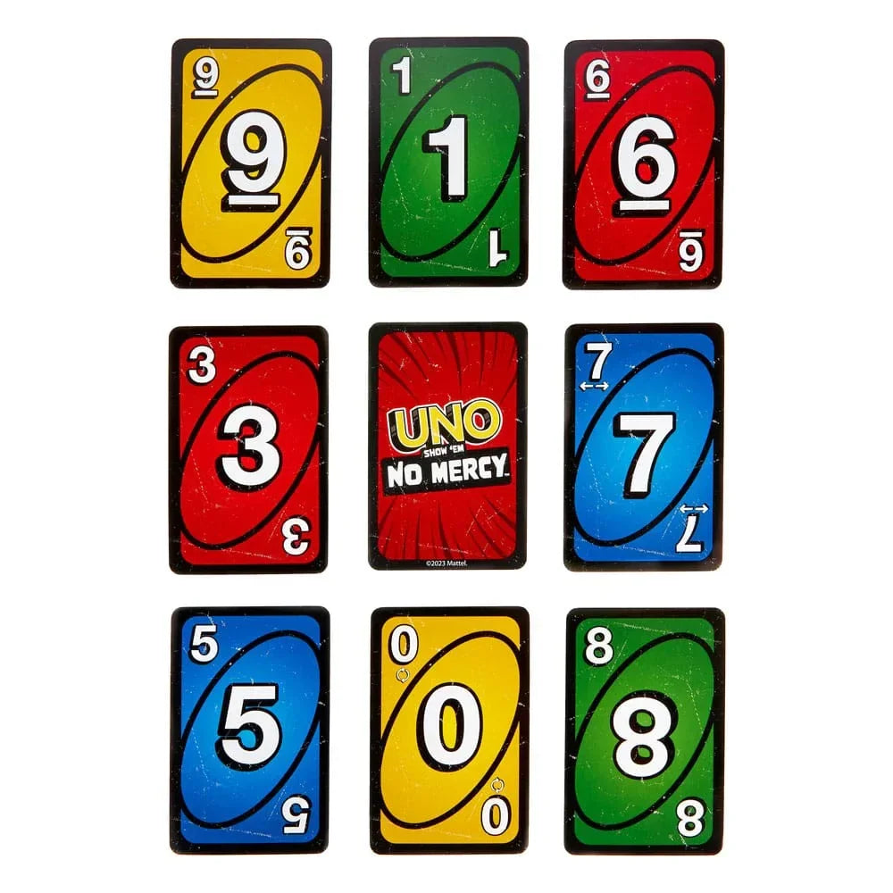 UNO Card Game No Mercy - Klassisk Kortspel Mattel