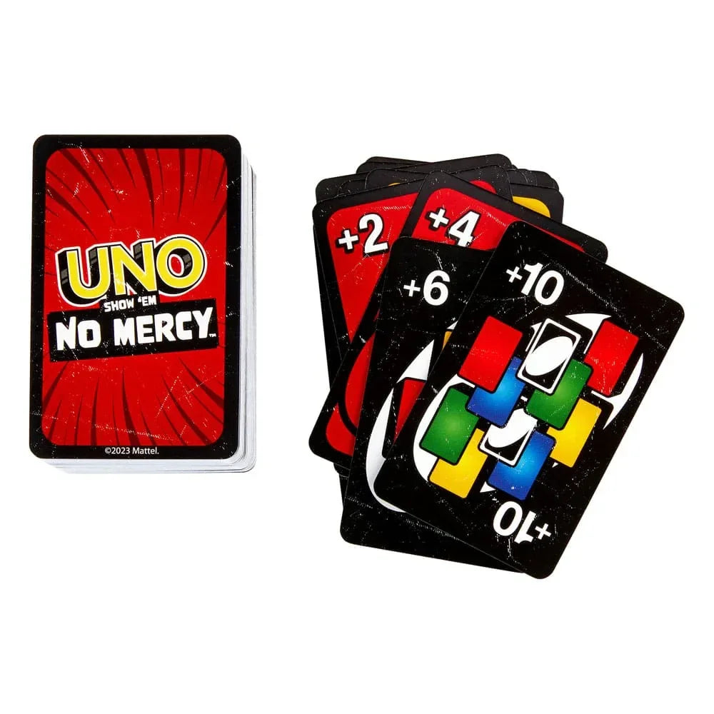 UNO Card Game No Mercy - Klassisk Kortspel Mattel
