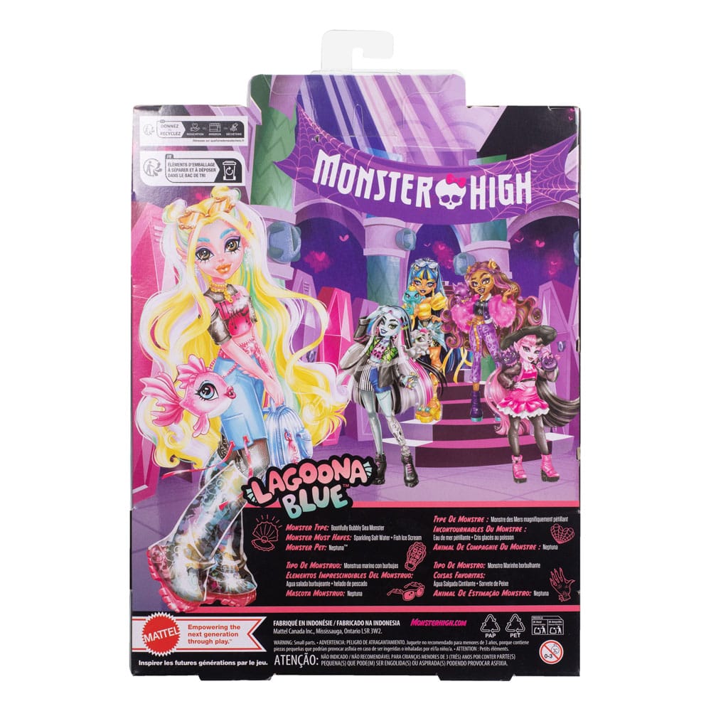 Monster High Docka Lagoona Blue 25 cm Mattel