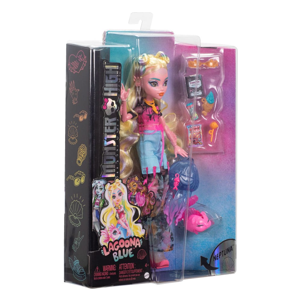 Monster High Docka Lagoona Blue 25 cm Mattel