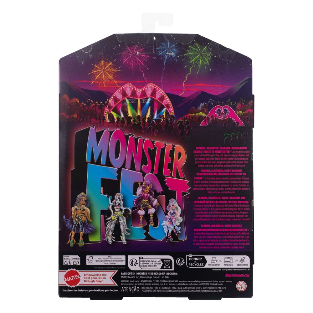 Monster High Docka Cleo de Nile Monster Fest 25 cm Mattel