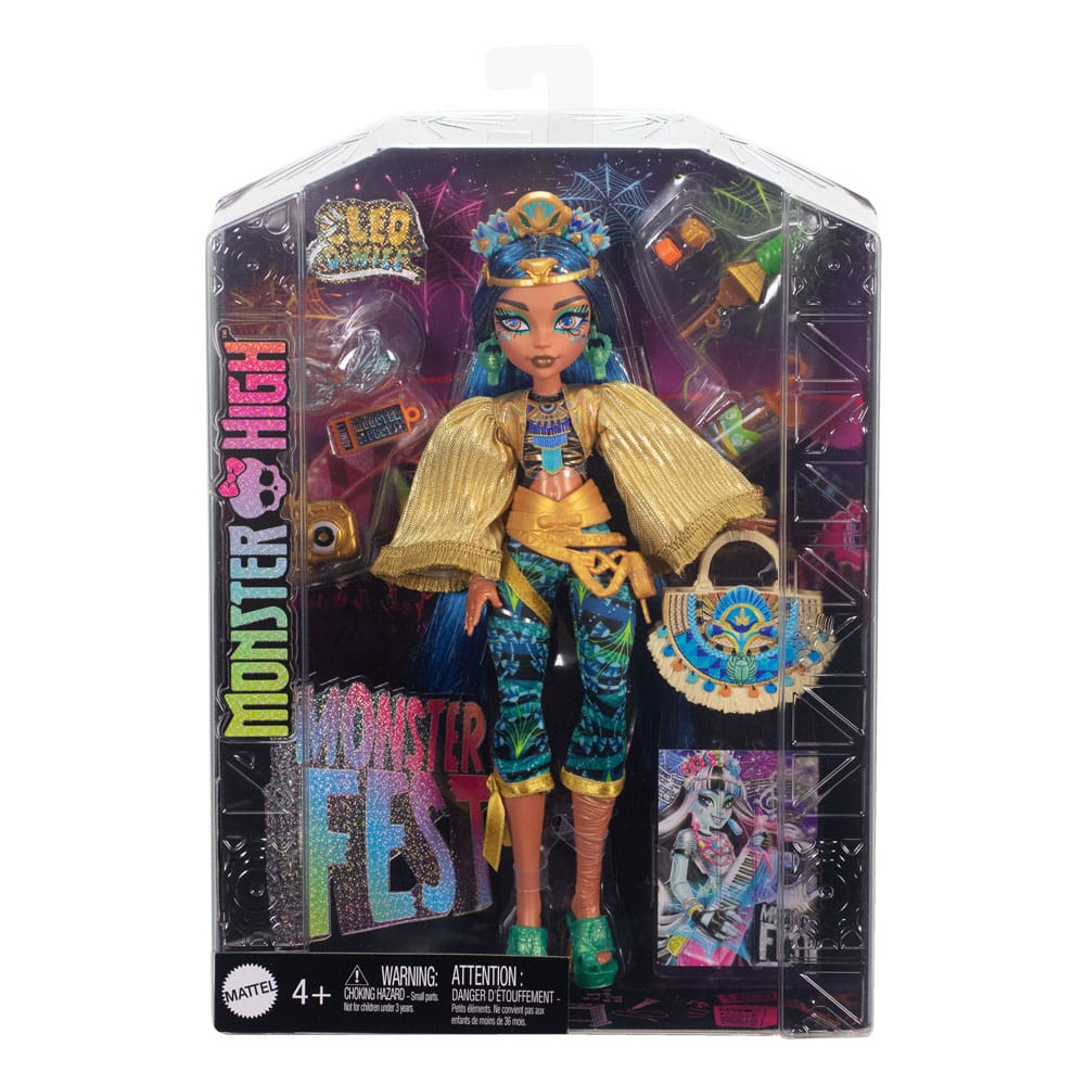 Monster High Docka Cleo de Nile Monster Fest 25 cm Mattel