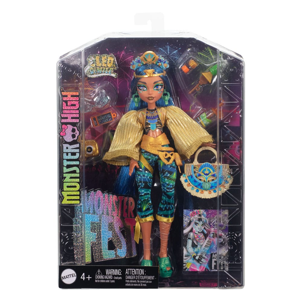 Monster High Docka Cleo de Nile Monster Fest 25 cm Mattel
