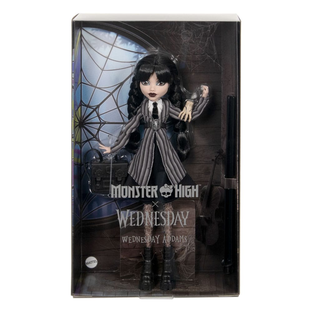 Monster High x Wednesday Docka - Wednesday Addams Mattel