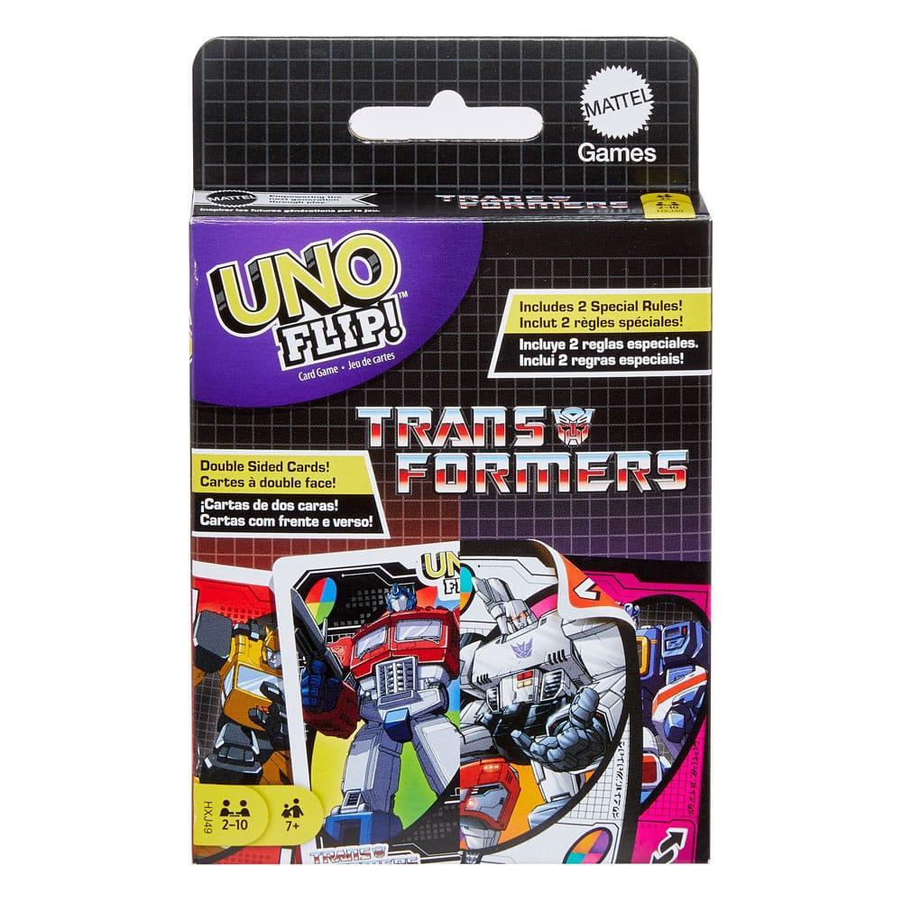 Transformers UNO Flip! Kortspel Mattel