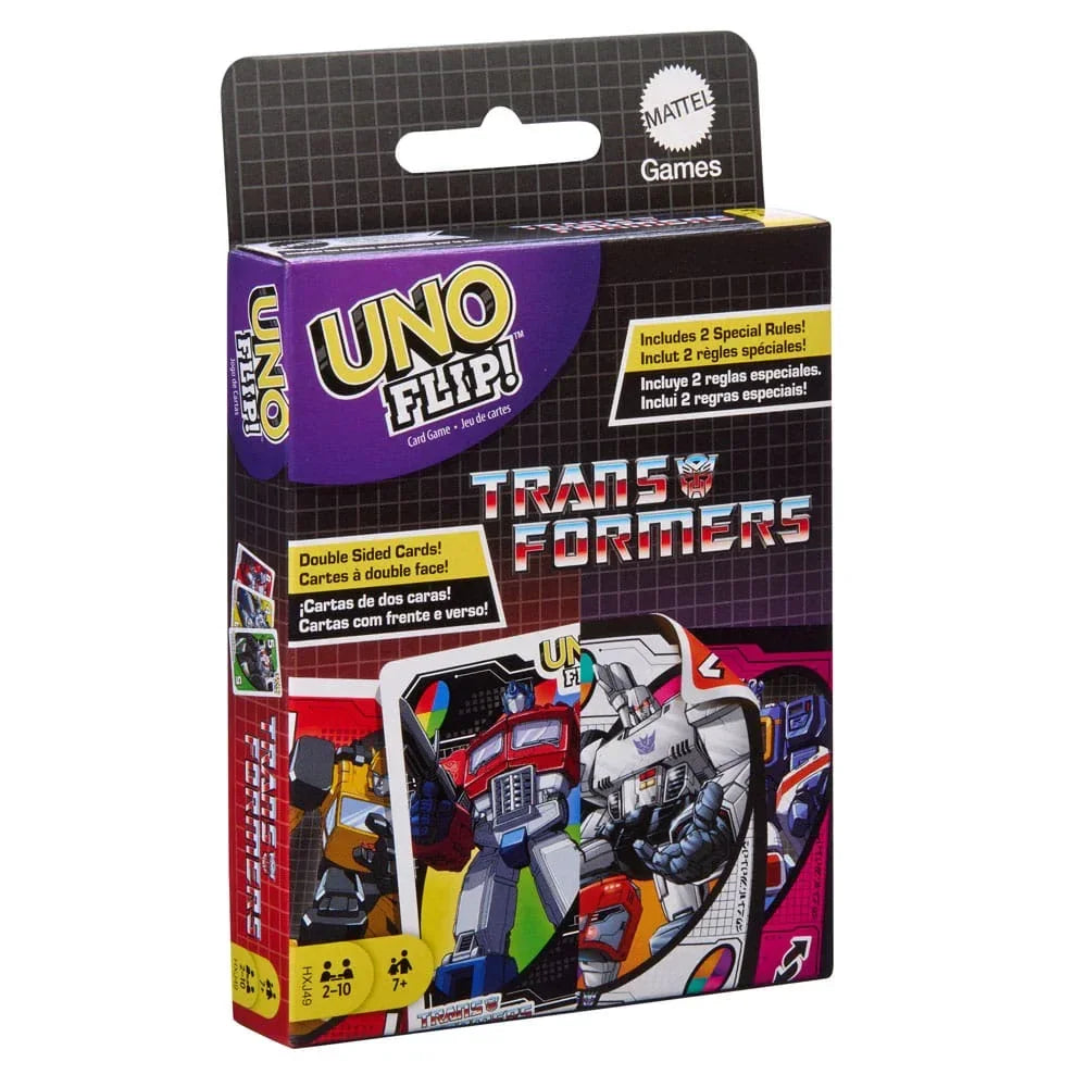 Transformers UNO Flip! Kortspel Mattel